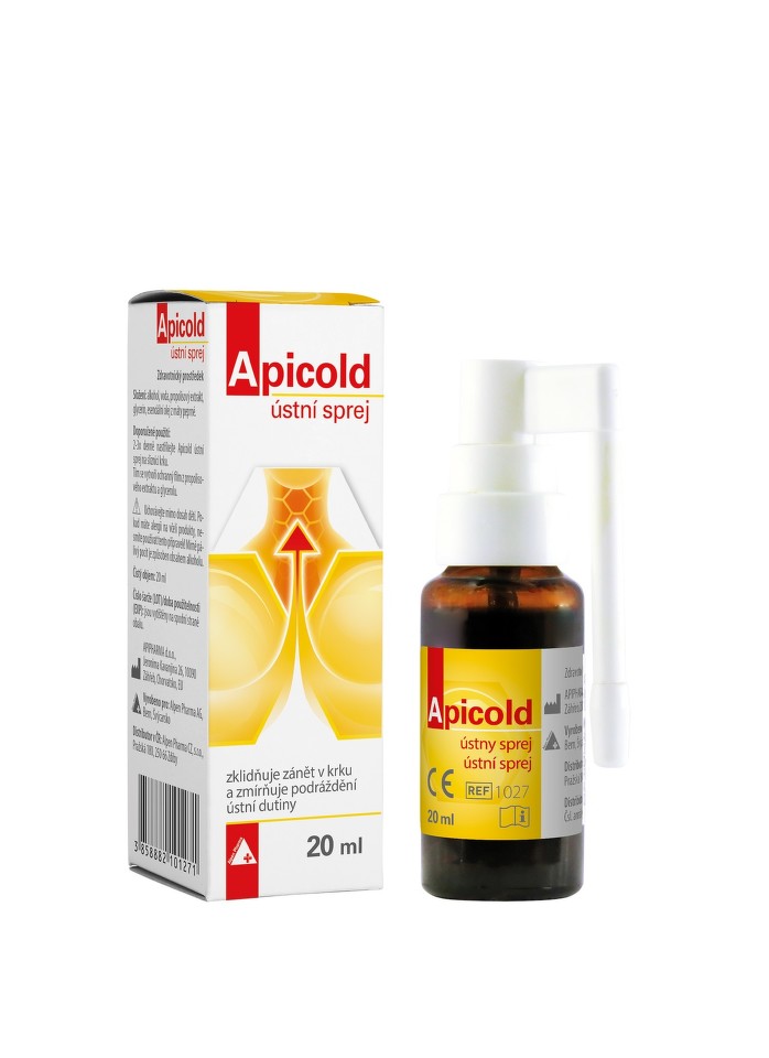 Apicold ústní sprej 20 ml