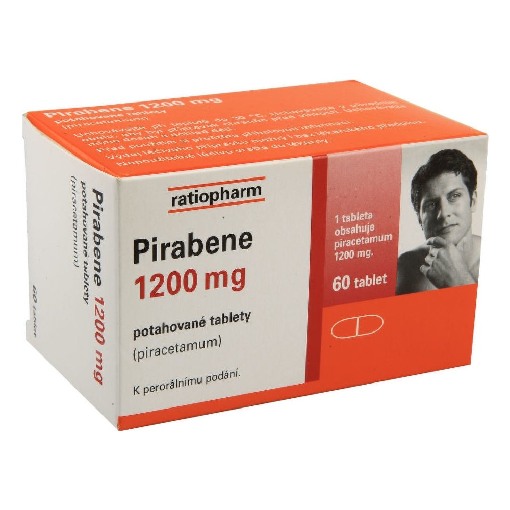 Pirabene 1200 mg por.tbl.flm. 60 x 1200 mg