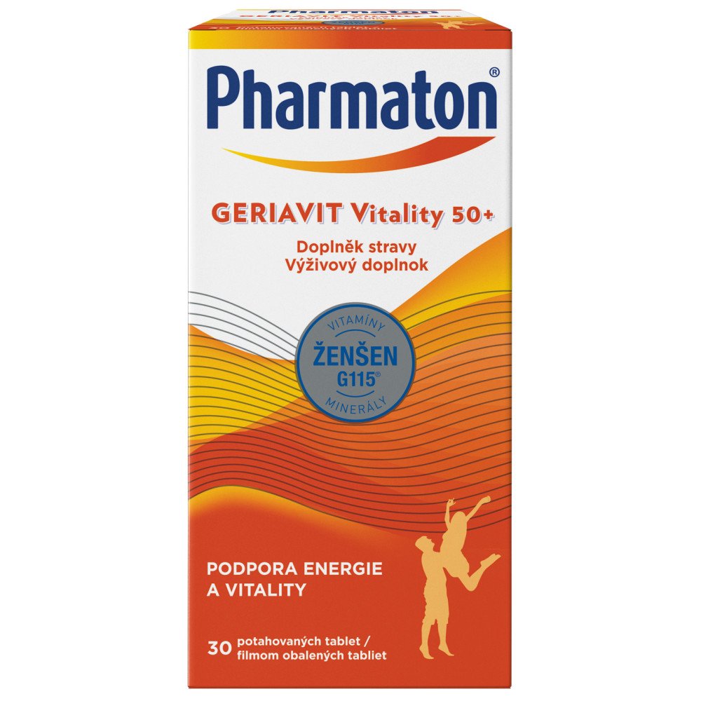 Pharmaton Geriavit Vitality 50+ tbl.30