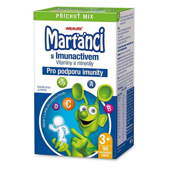 Walmark Marťánci s ImunActivem Mix 90 tablet