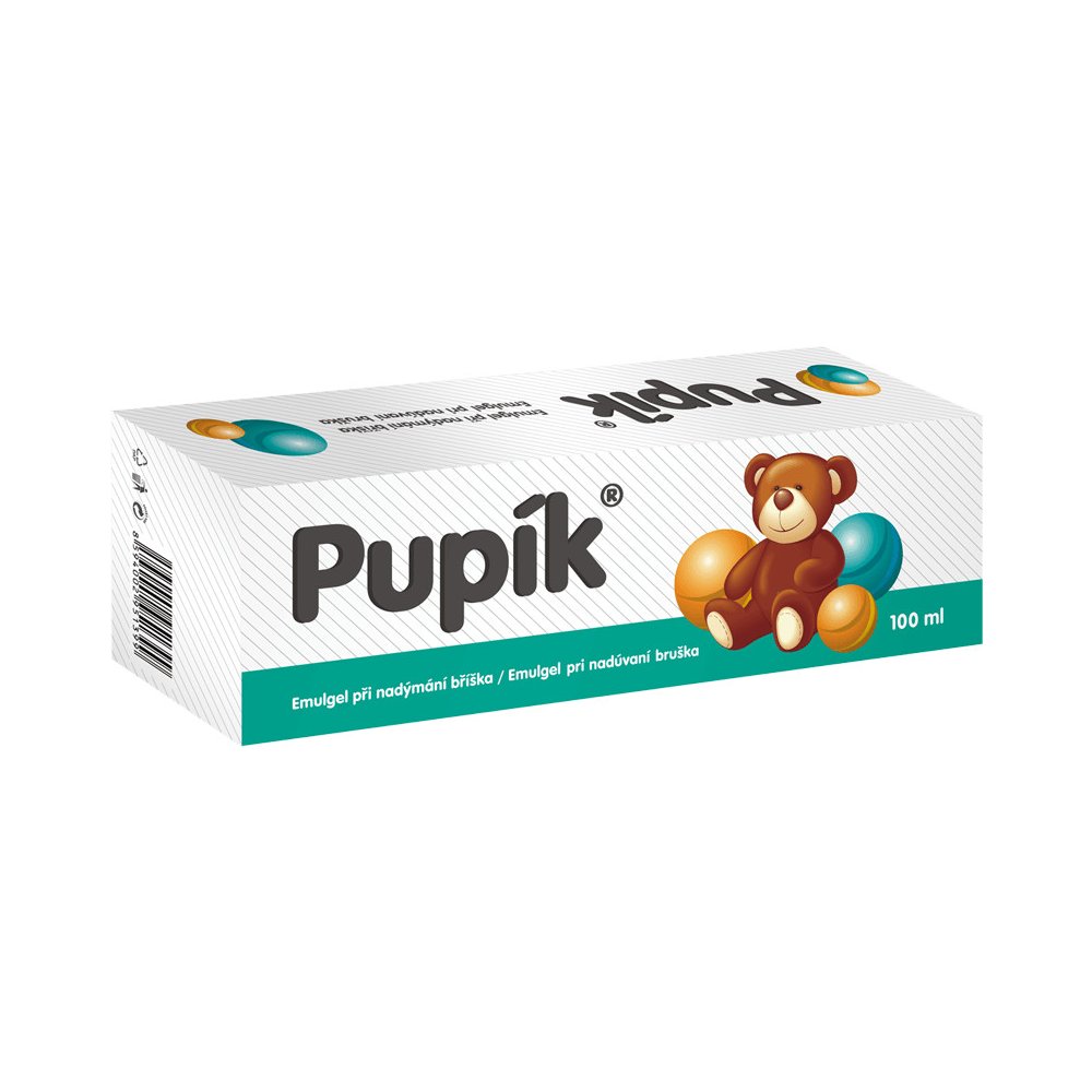 HBF Dětský emulgel proti nadýmání Pupík 100 ml