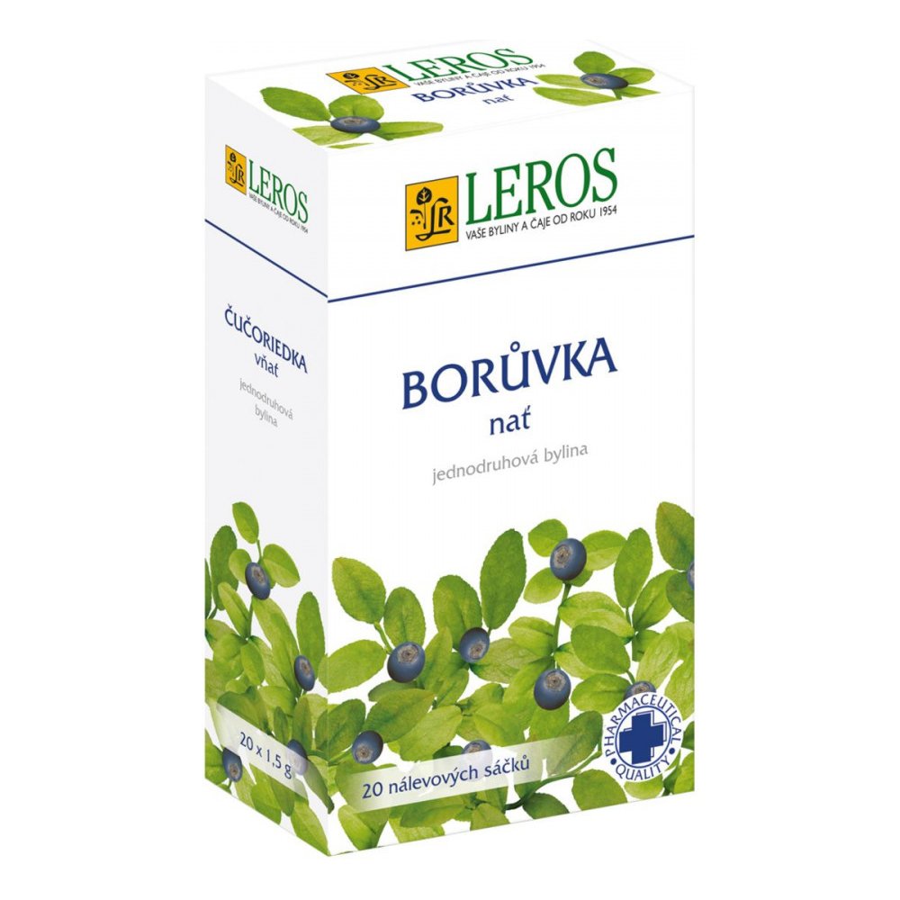 Leros Borůvka nať 20 x 1,5 g