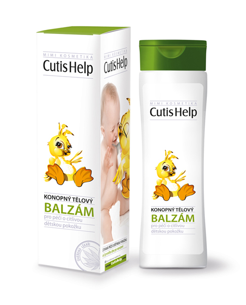 CutisHelp mimi konopný tělový balzám 200 ml