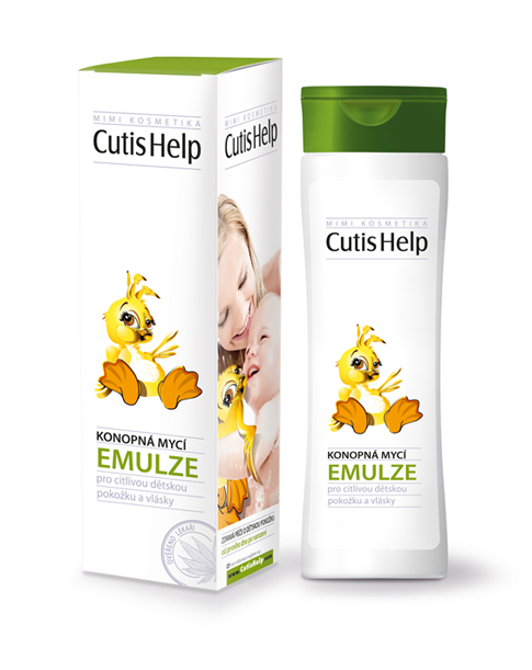 CutisHelp mimi konopná mycí emulze 200 ml