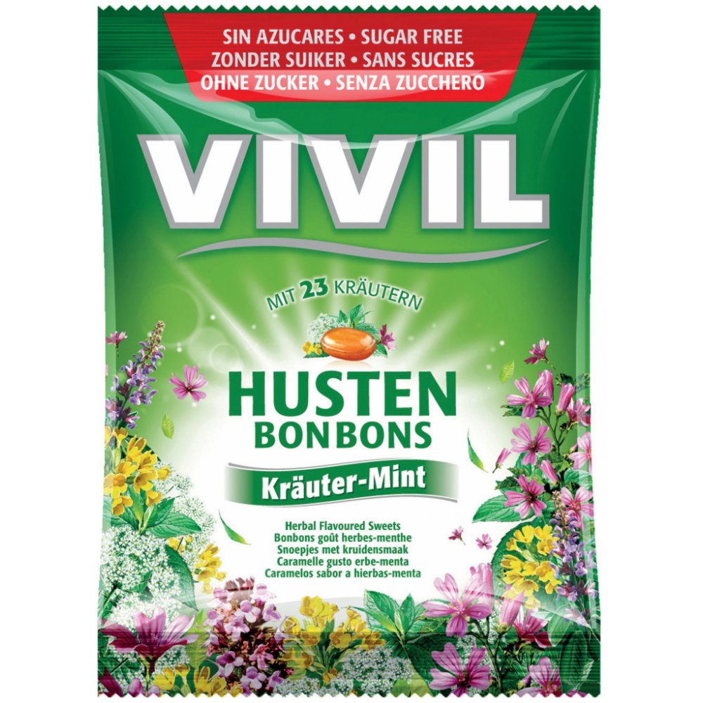 Vivil Byliny + mentol proti kašli 80g