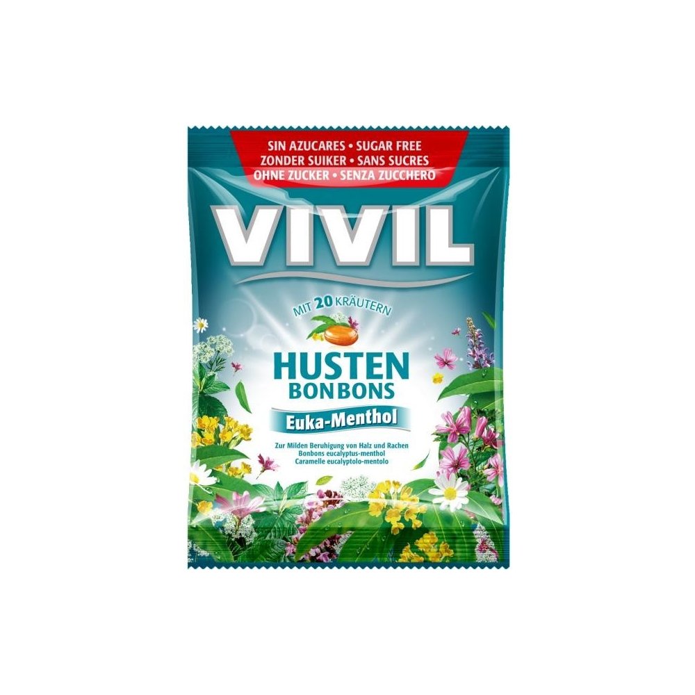VIVIL Eukalyptus-mentol + 20 druhů bylin 80g