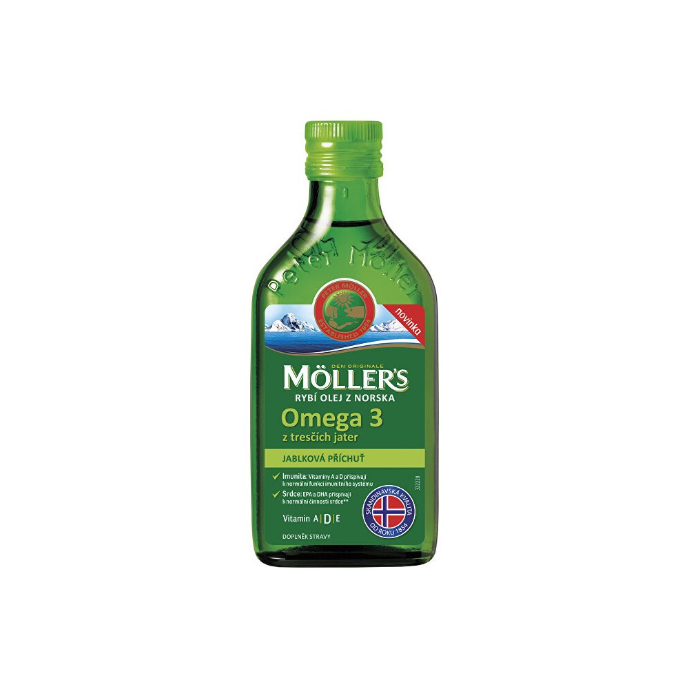 Mollers Omega 3 Jablko 250 ml