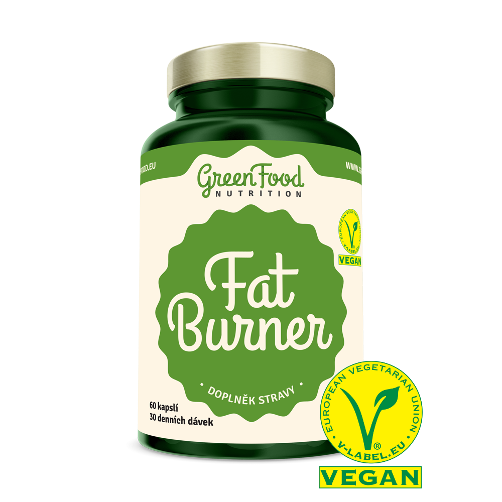 GreenFood Fat Burner vegan 60 kapslí