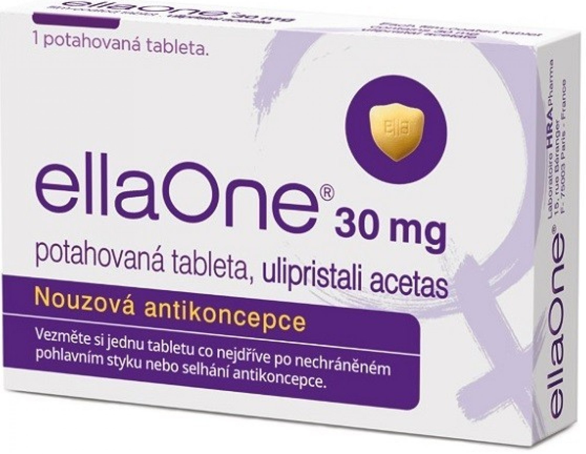 EllaOne 30 mg 1 tableta