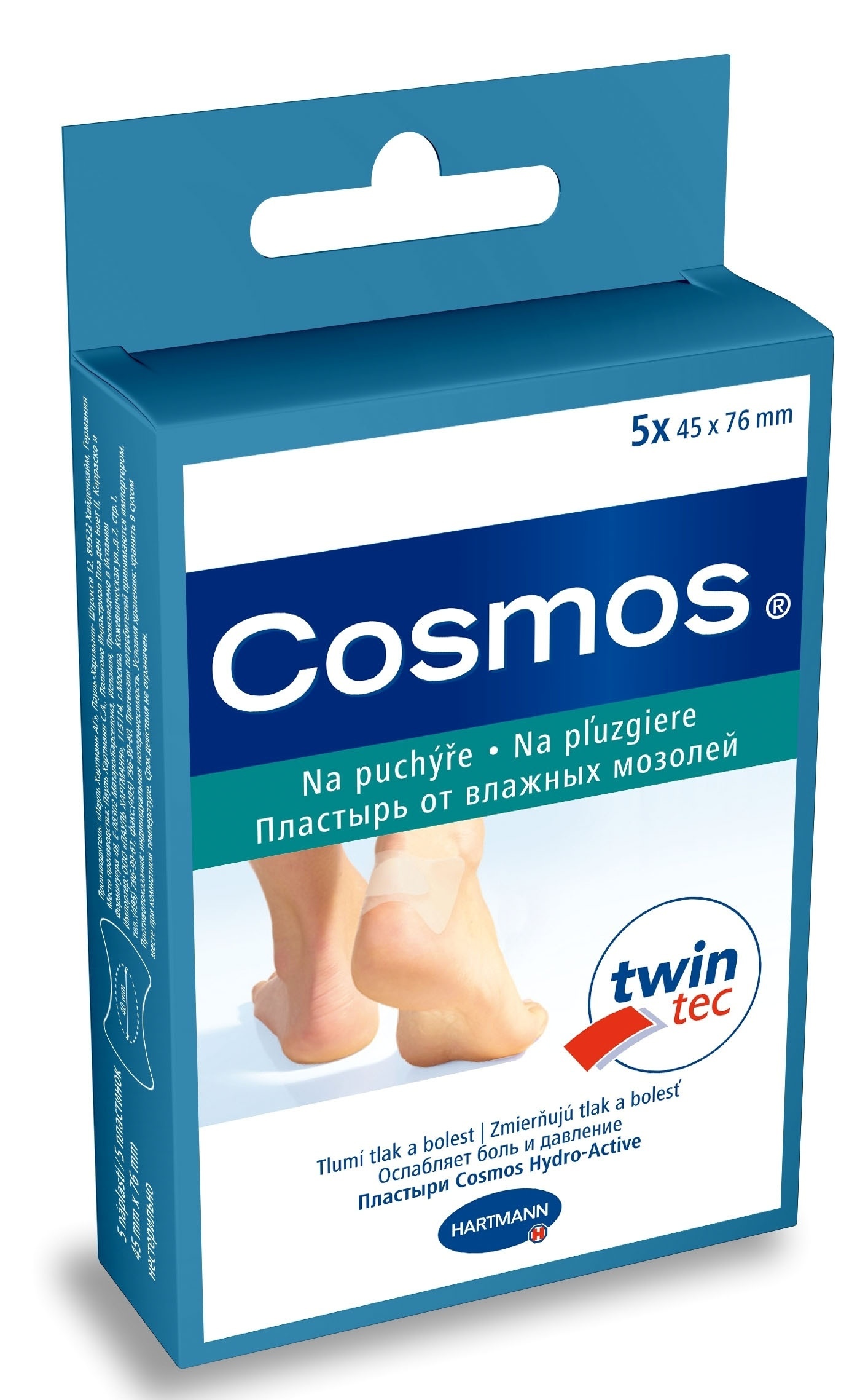 Cosmos Na puchýře na patě 76 x 45 mm 5 ks