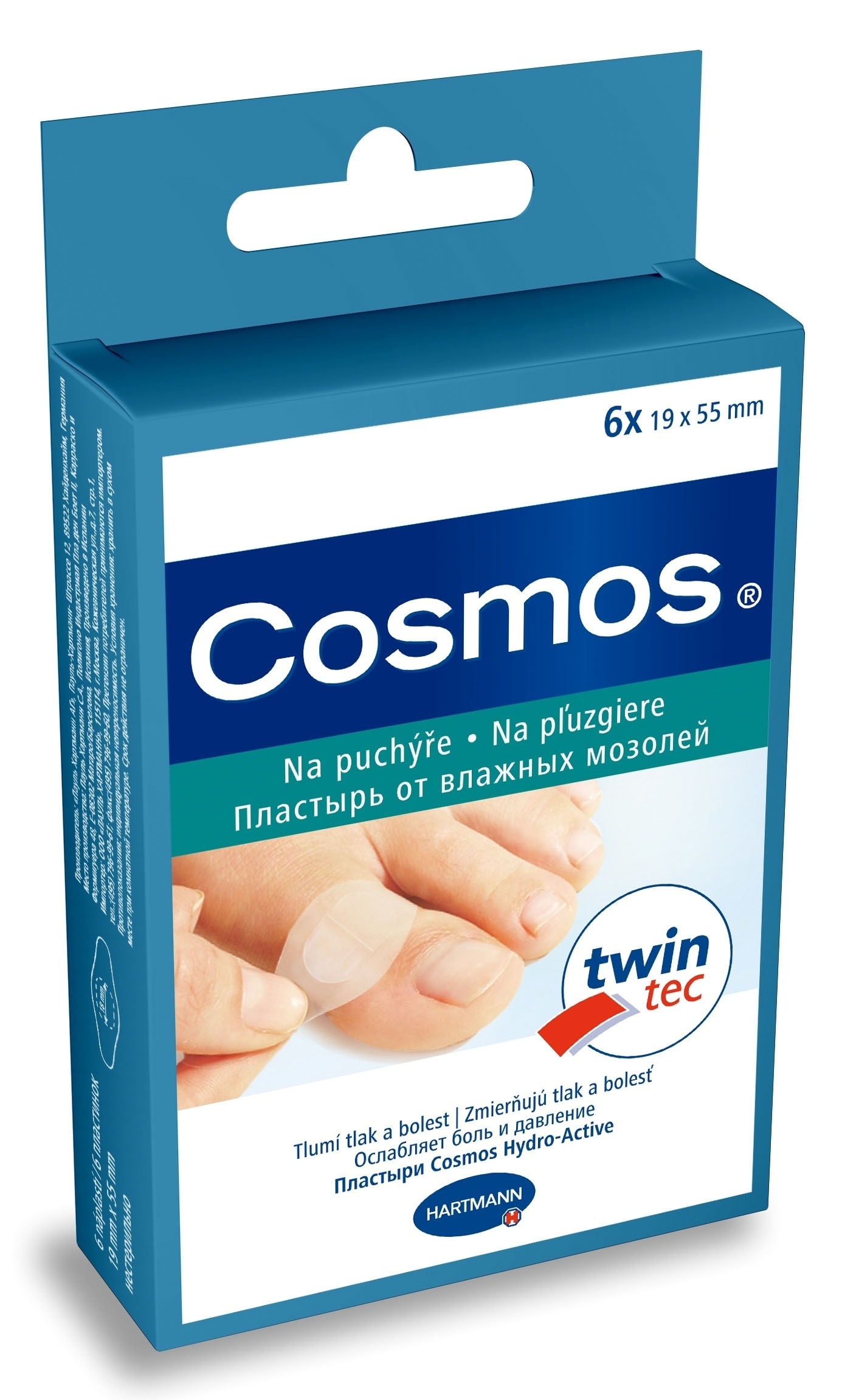 Cosmos Na puchýře na prstech 55 x 19 mm 6 ks