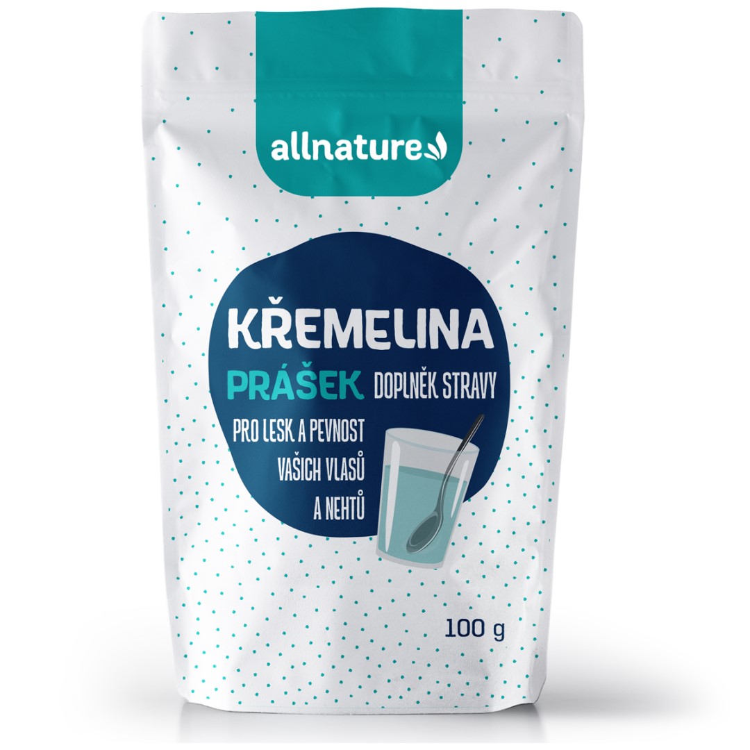 Allnature Křemelina prášek 100 g expirace 6/2025