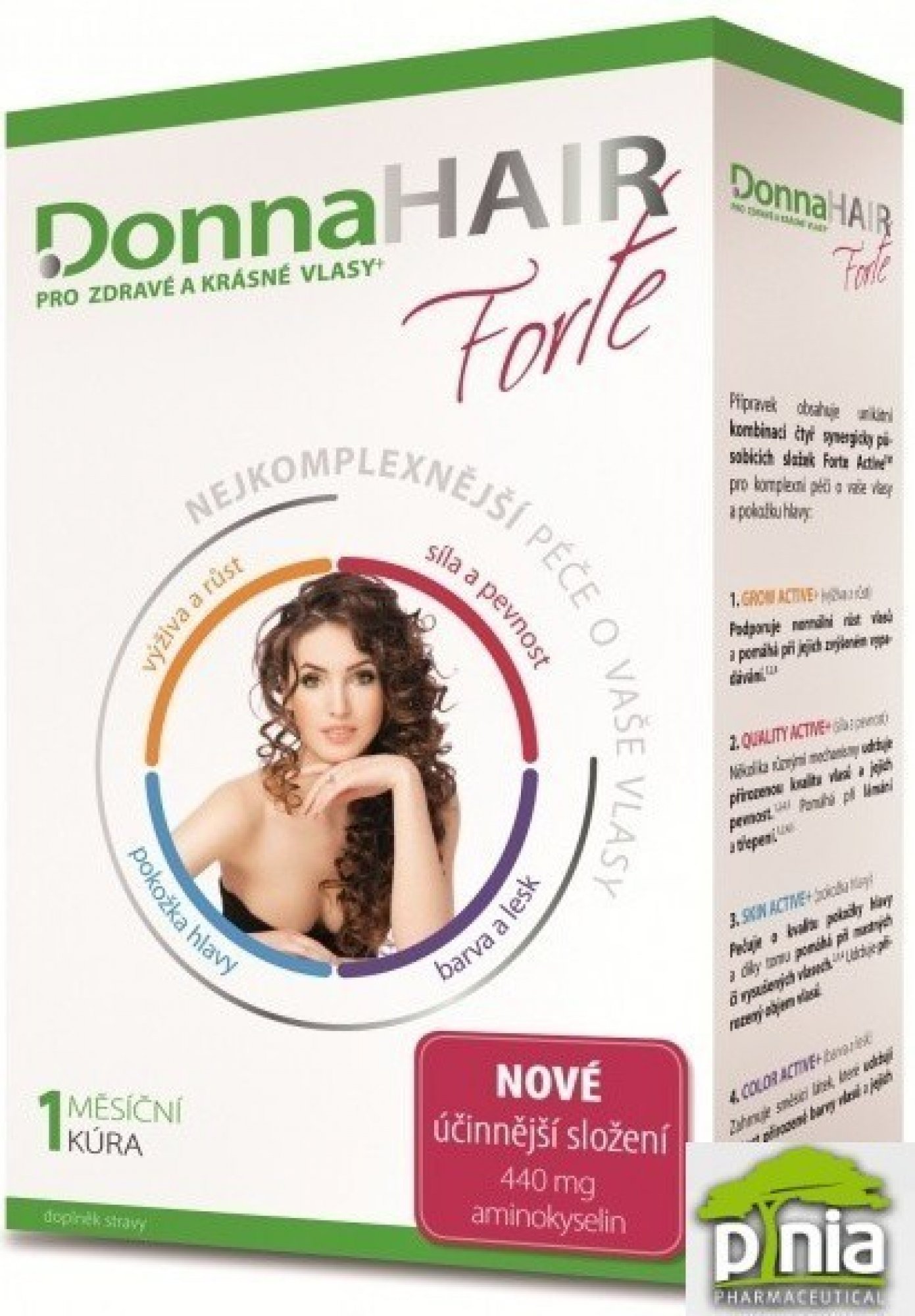 Donna Hair Forte Měsíční kúra 30 tablet