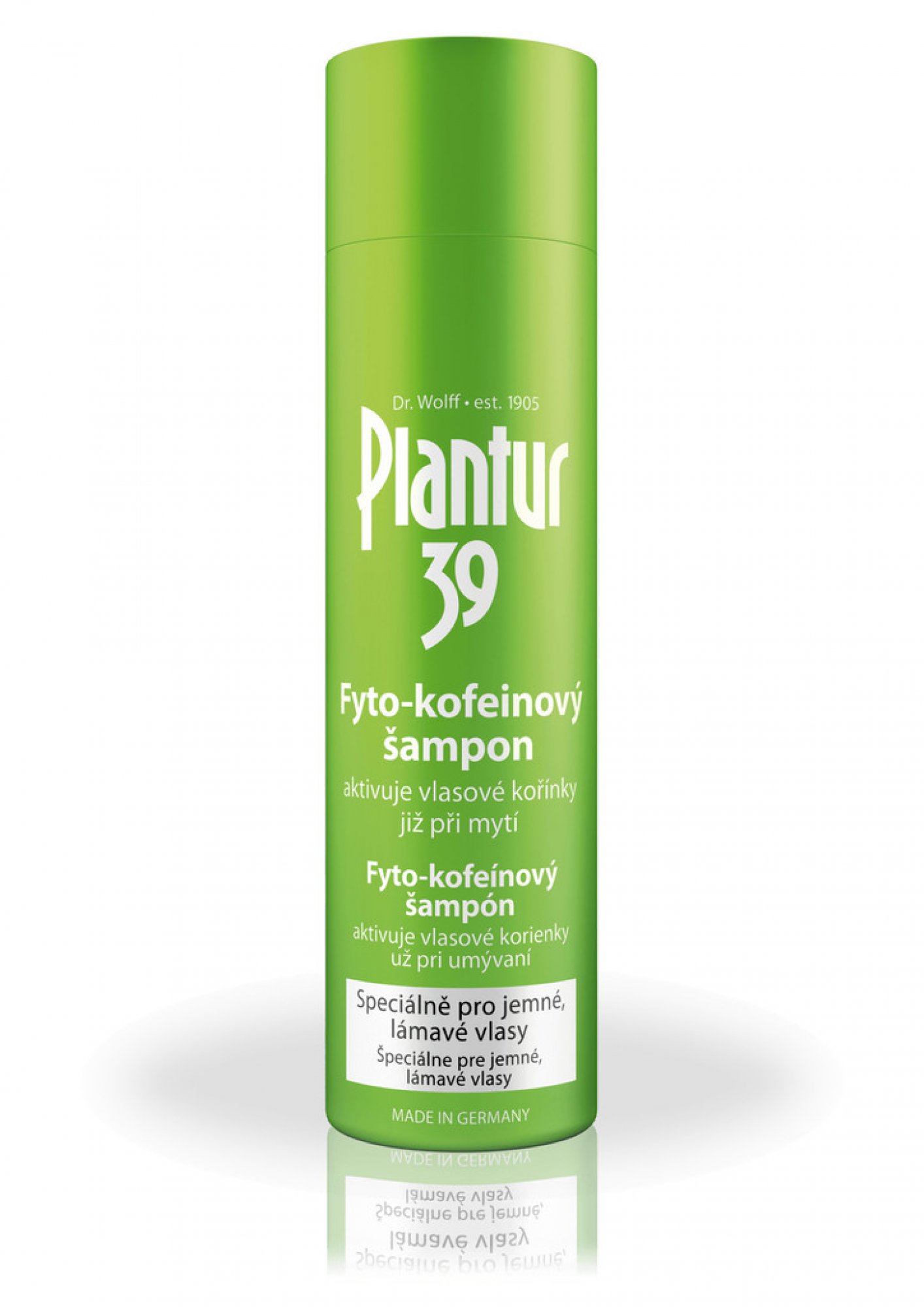 Plantur 39 kofeinový šampon pro jemné vlasy 250 ml
