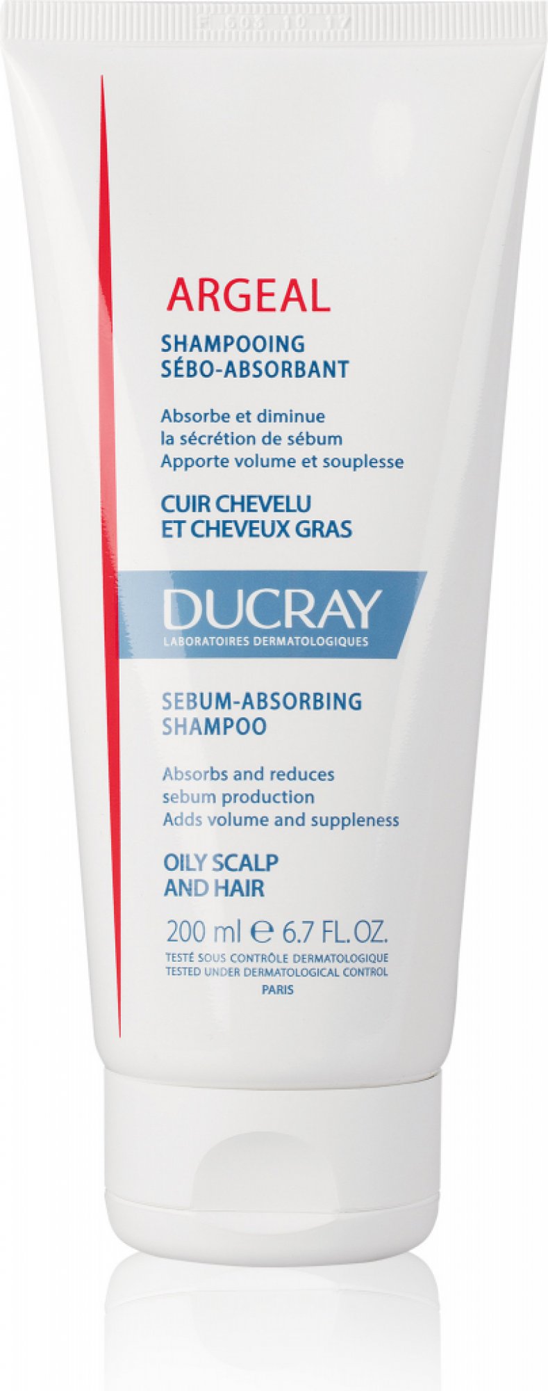 Ducray Argeal šampon absorbující maz 200 ml