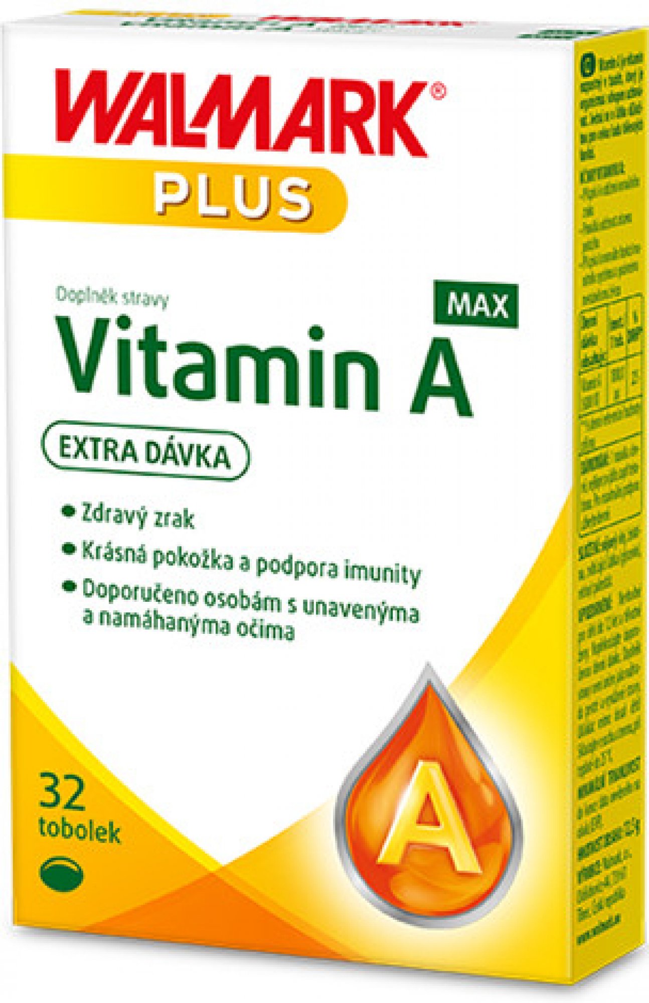 Walmark Vitamin A MAX 32 tobolek