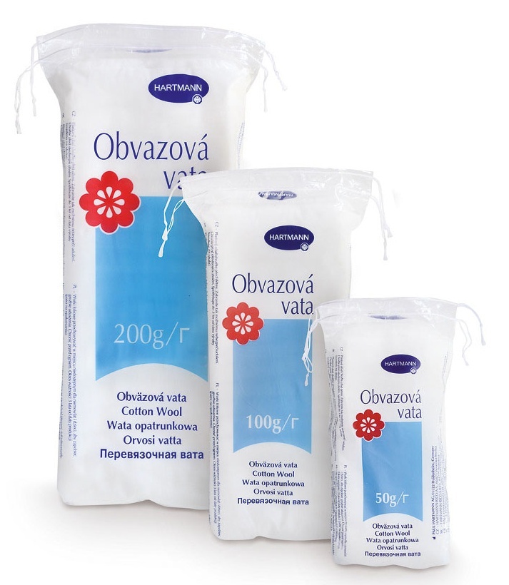 Hartmann-Rico vata obvazová skládaná 50 g