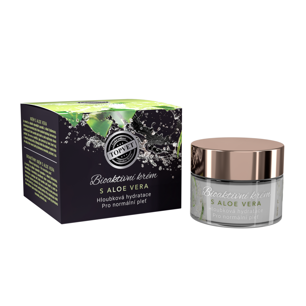 Topvet Bioaktivní krém s aloe vera 50 ml