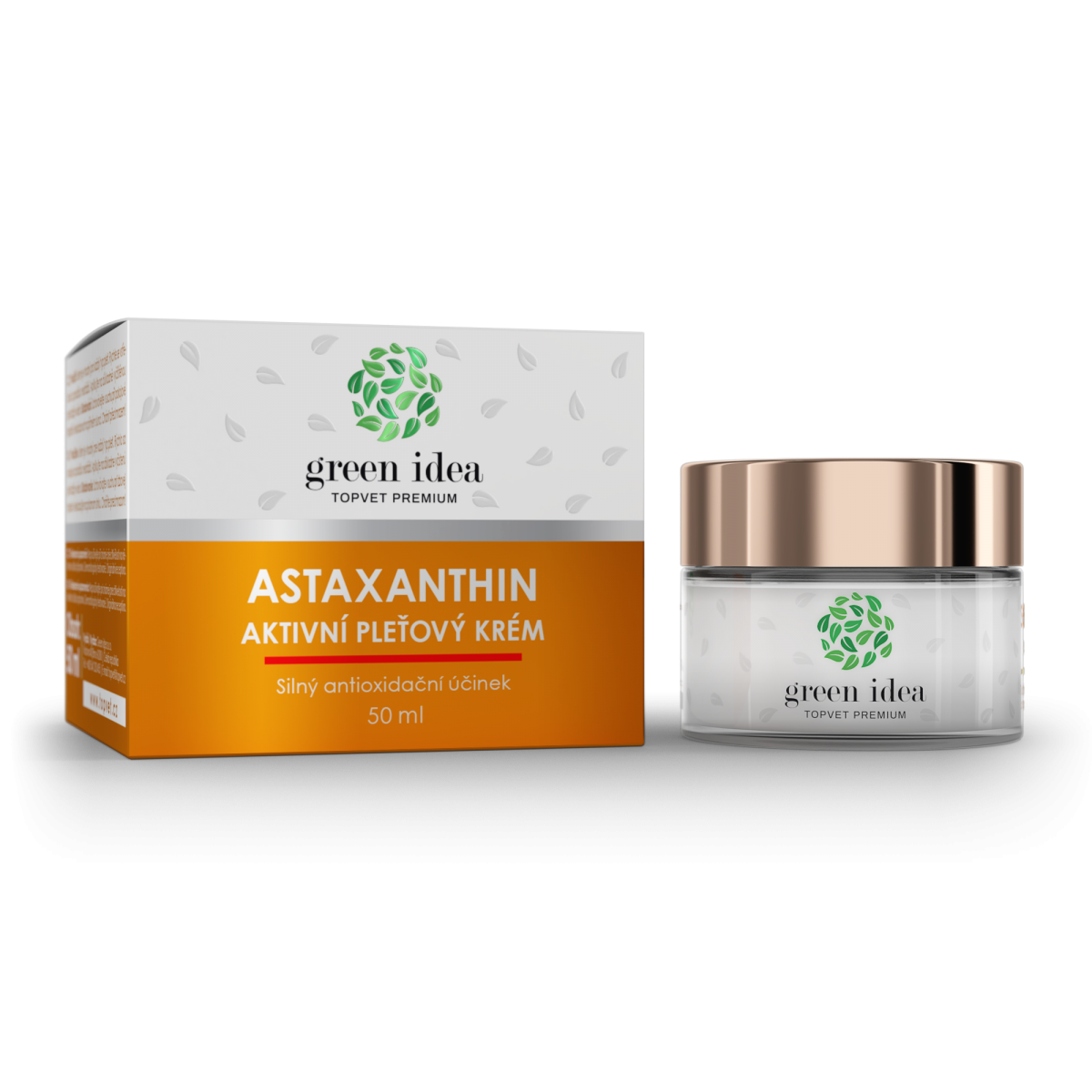 Topvet Astaxantin aktivní pleťový krém 50 ml