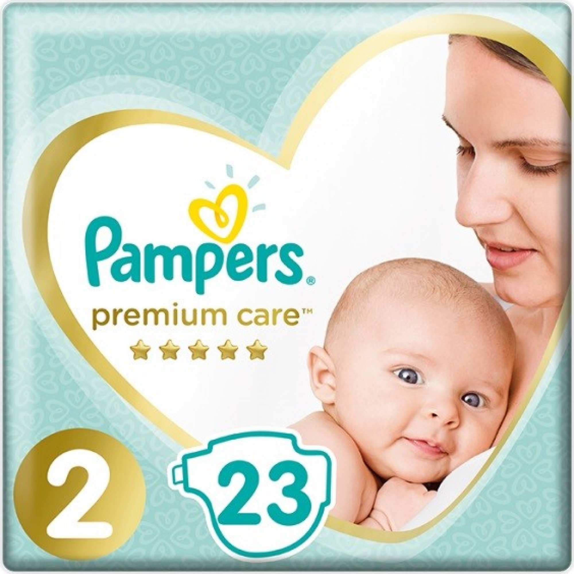 Pampers Premium Care 2 MINI 4-8 kg 23 ks