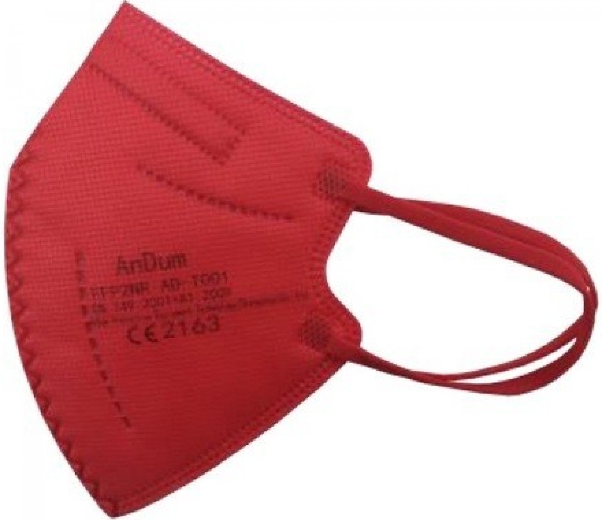 AnDum FFP2 NR respirátor pro děti červený 20 ks