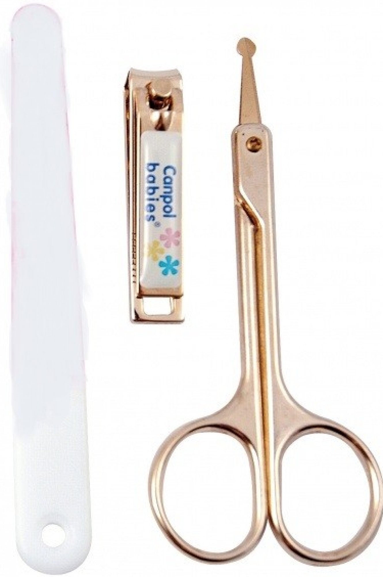 Canpol babies dětská manikúra bílá