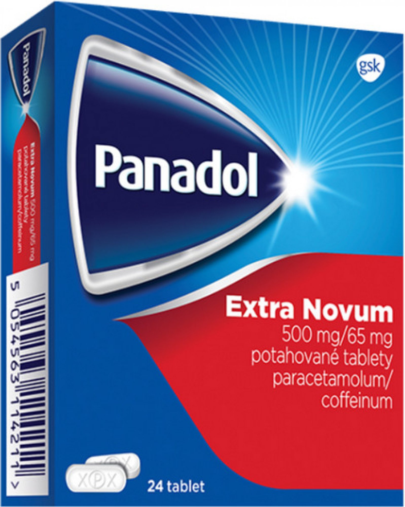 Panadol Extra Novum 500mg/65mg tbl.flm.24