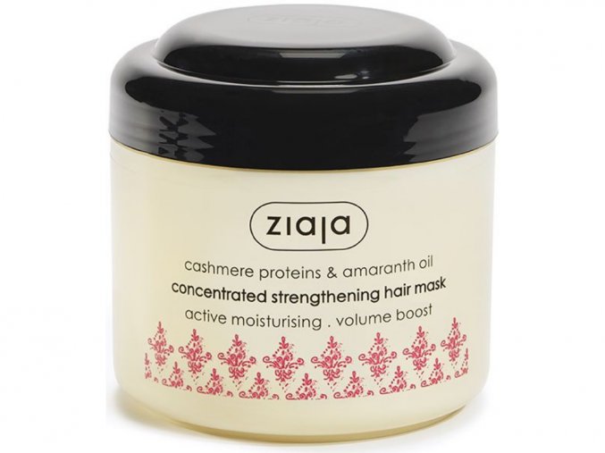 Ziaja Kašmír koncentrocaná posilující maska na vlasy 200 ml