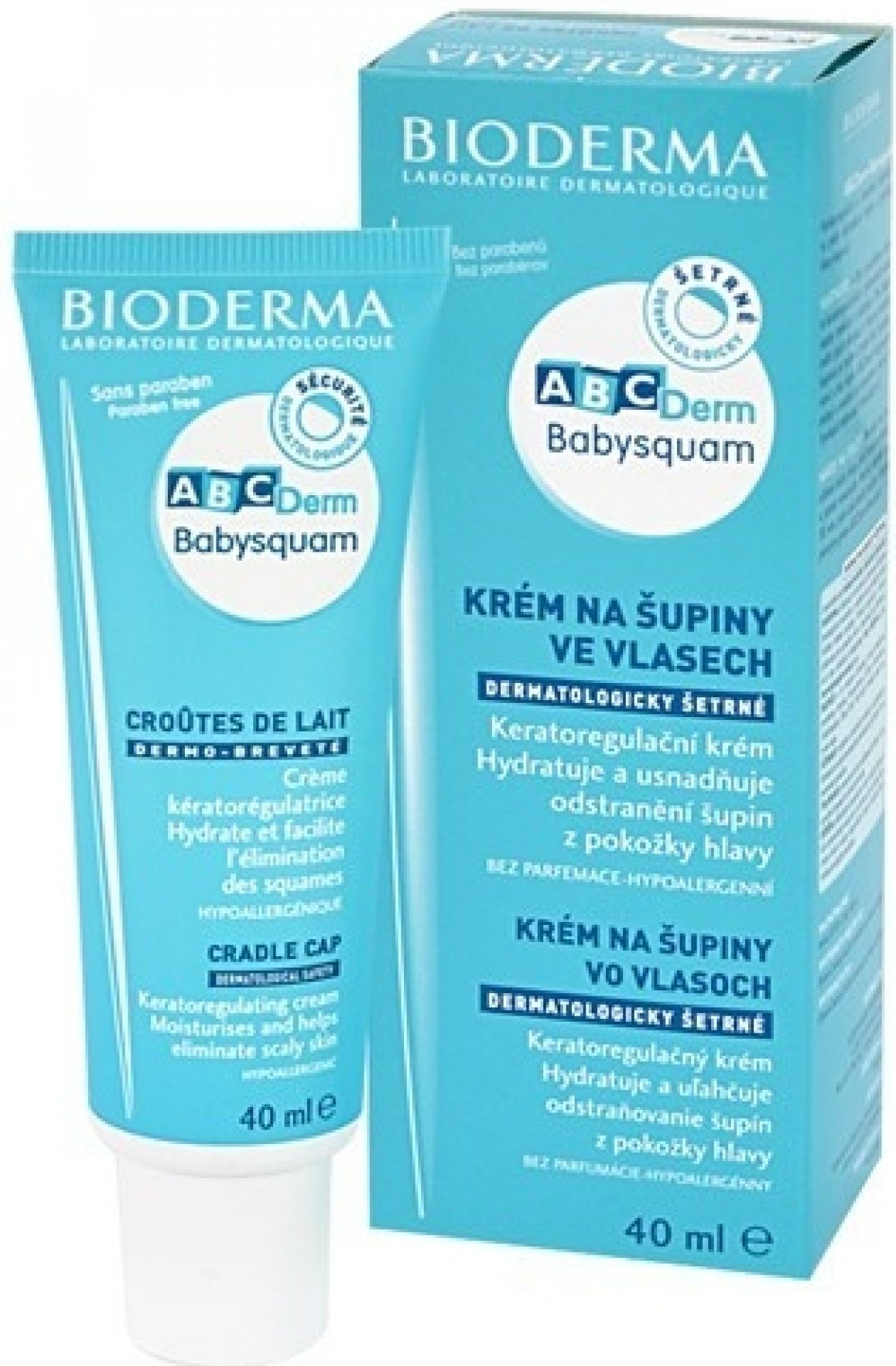 Bioderma ABCDerm Baby Squam krém 40 ml