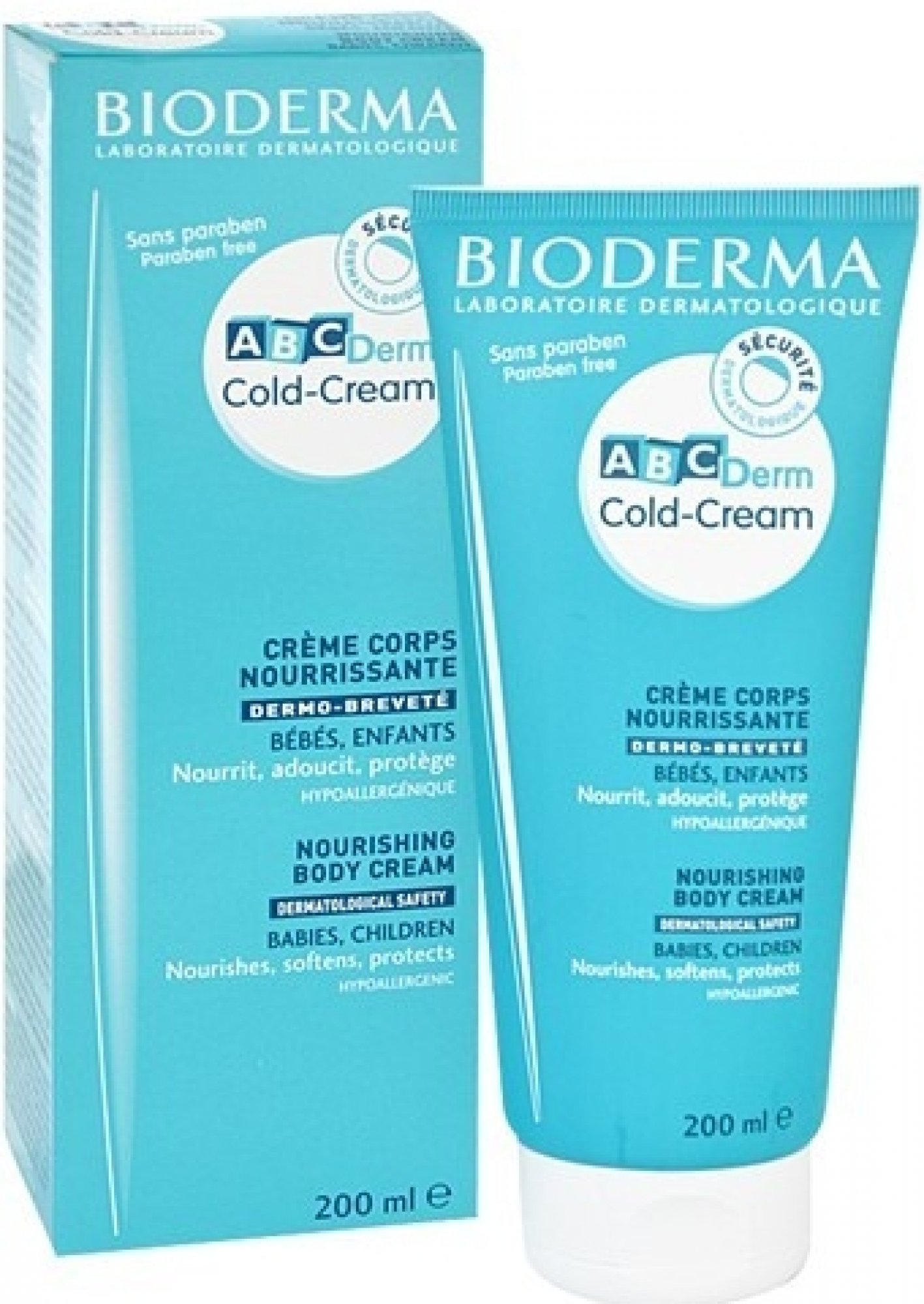 Bioderma ABCDerm Cold Cream tělový krém 200 ml