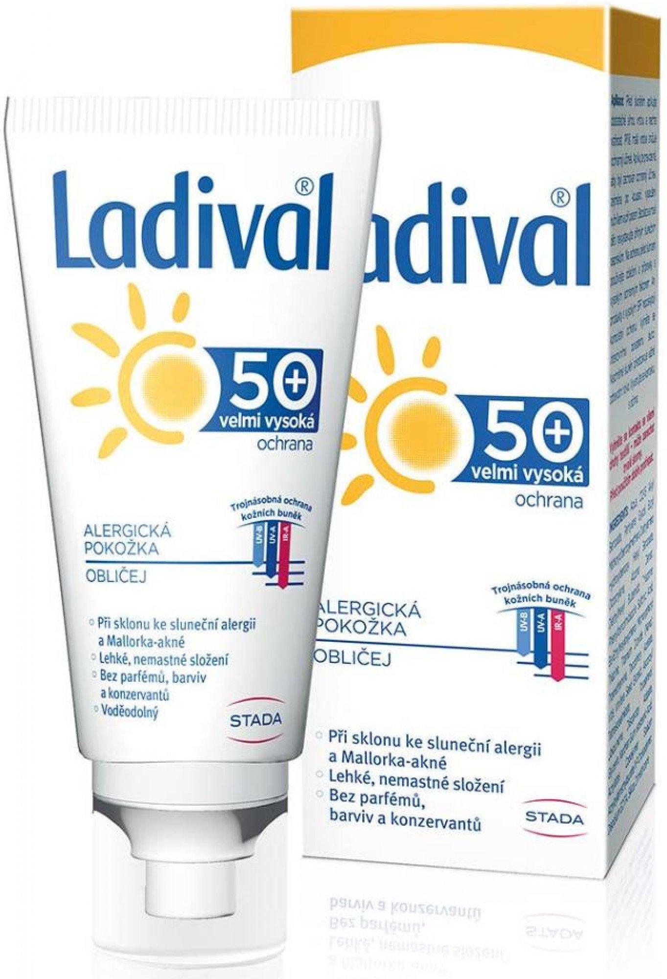 Ladival Alerg gel na obličej SPF50+ 50 ml