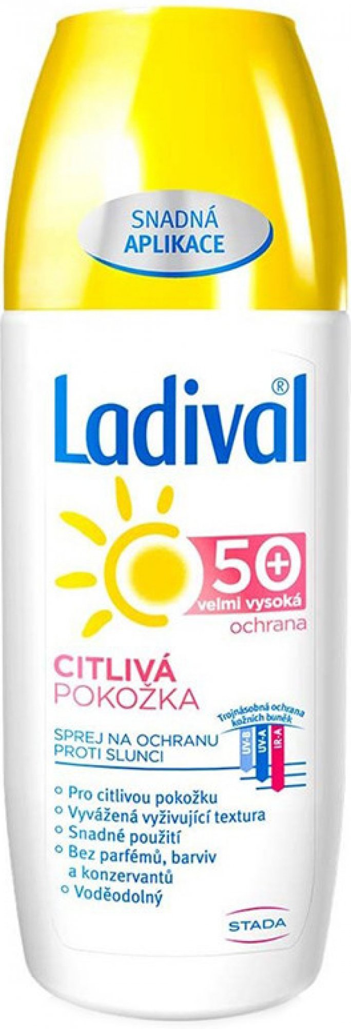 Ladival citlivá pokožka spray SPF50 150 ml