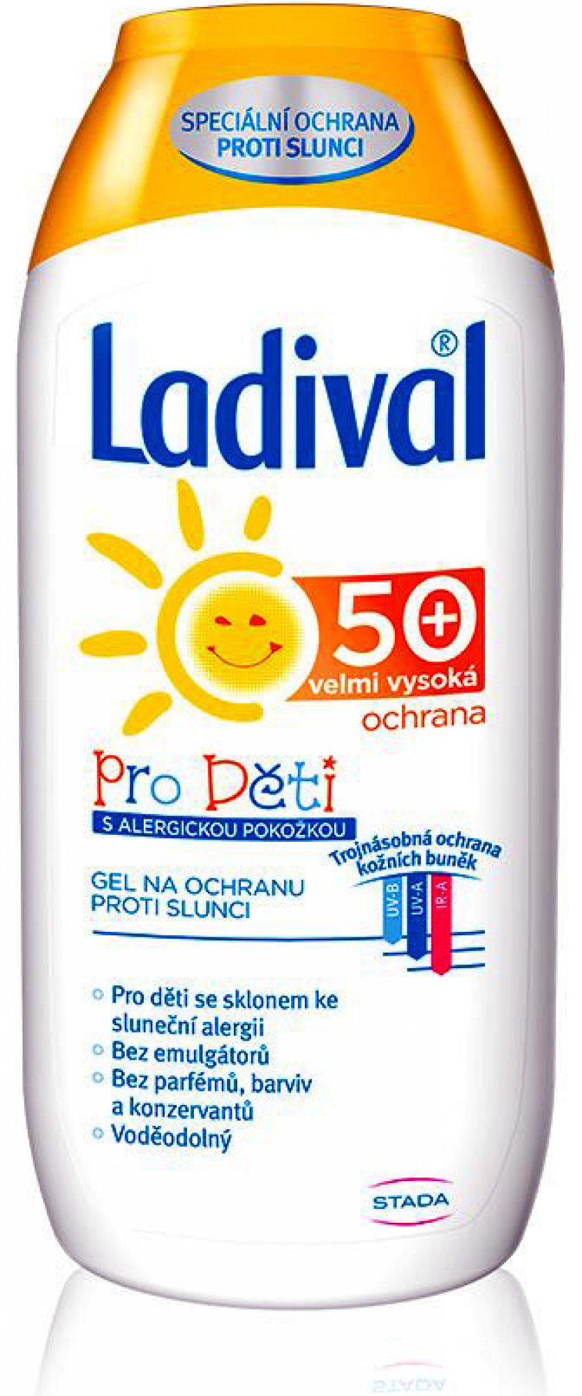 Ladival Allergy gel na opalování pro děti SPF50+ 200 ml