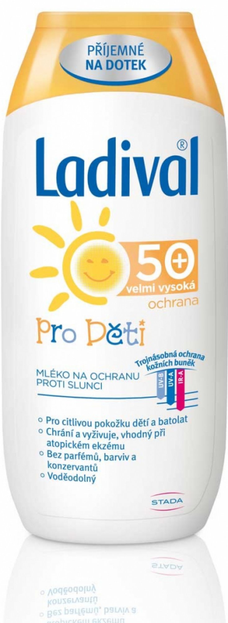 Ladival mléko na opalování pro děti SPF50 200 ml
