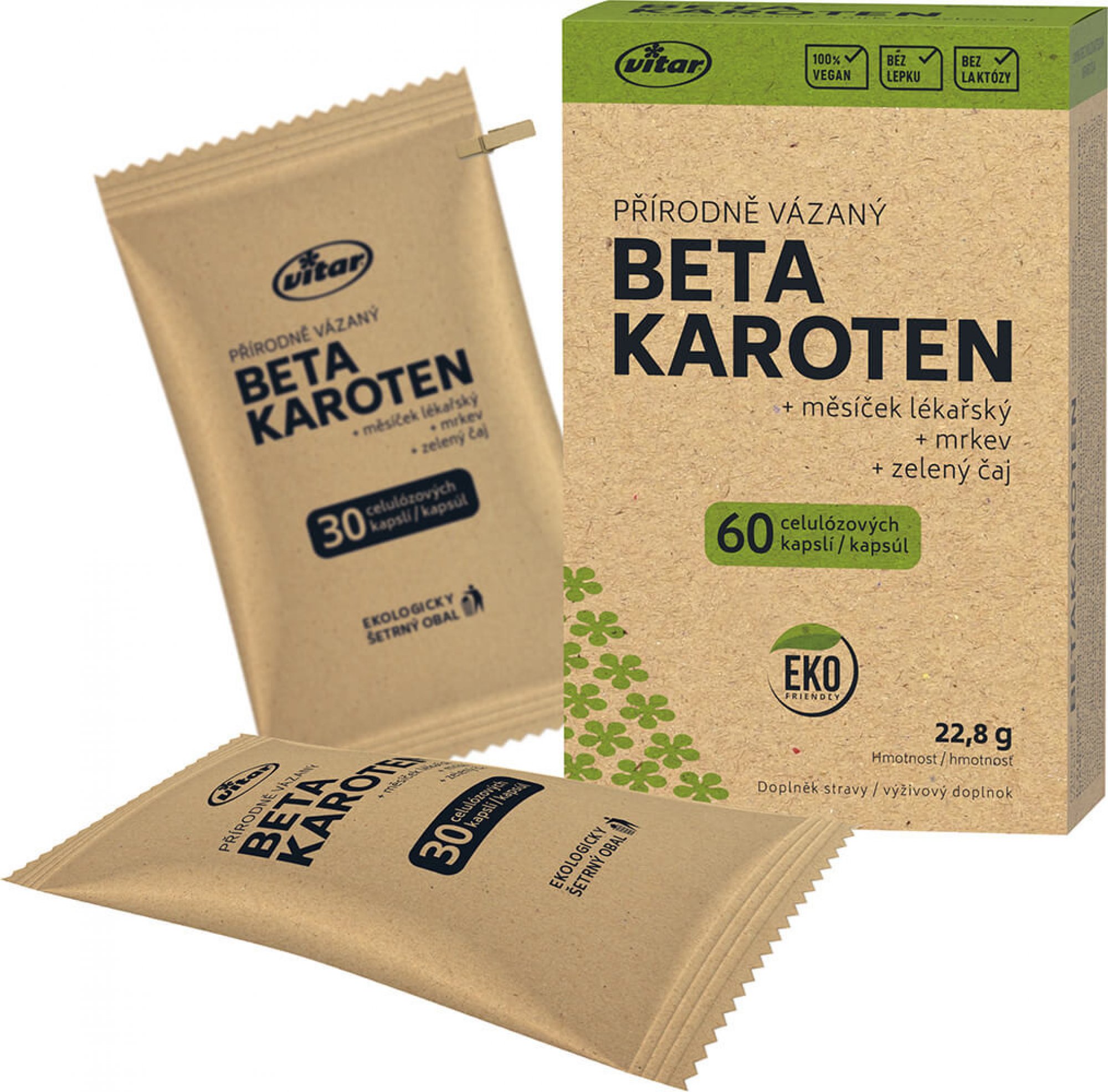 Vitar EKO Betakaroten 60 kapslí
