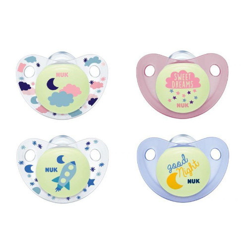 Nuk den & noc silikon box modrá tm. 1 ks