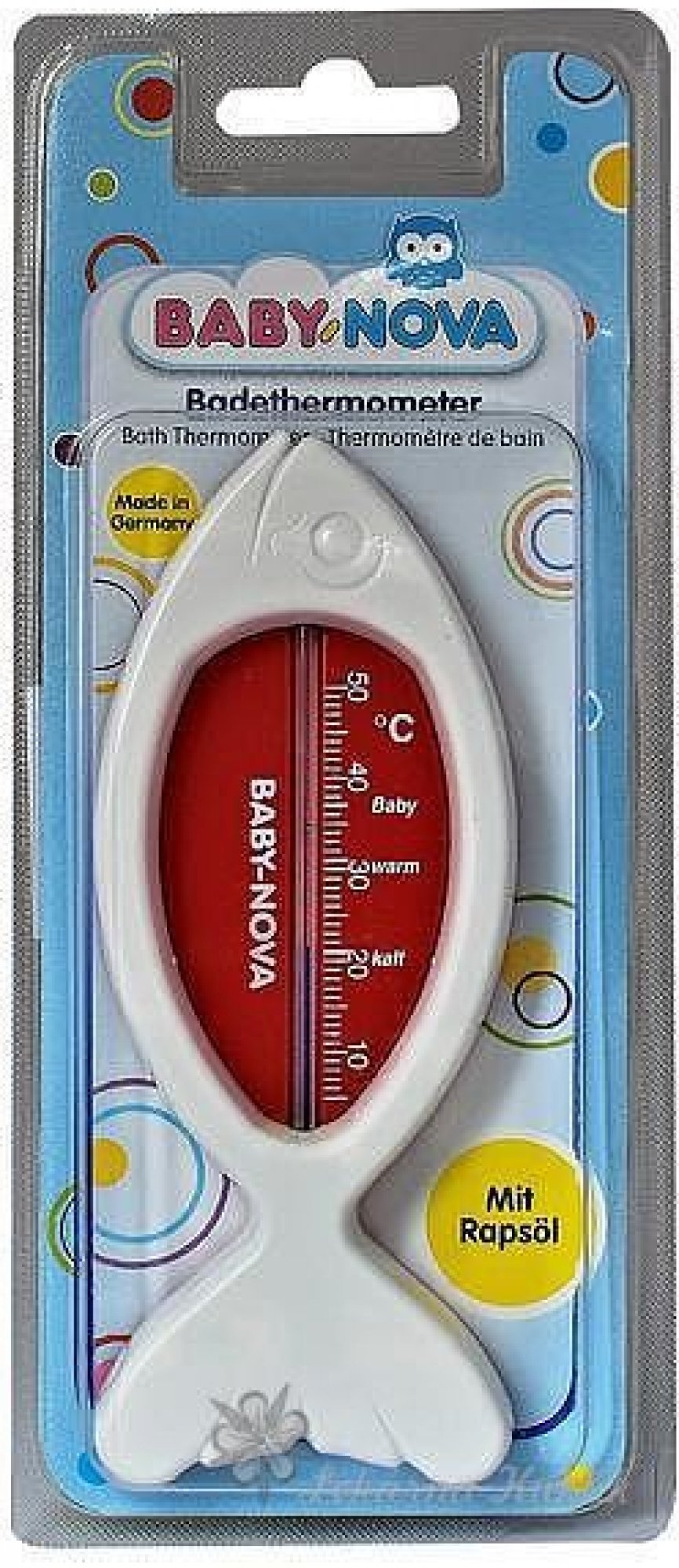BABY NOVA teploměr do vody rybka 33128