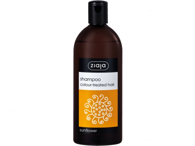 Ziaja Sunflower šampon s výtažkem ze slunečnice pro barvené vlasy 500 ml