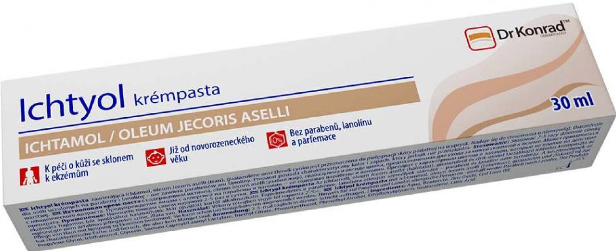 Dr Konrad Ichtyol krém pasta 30 ml