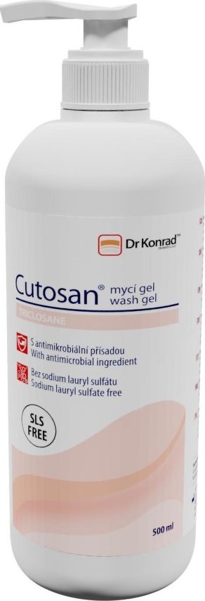 Dr Konrad Pharma Cutosan mycí gel 500 ml
