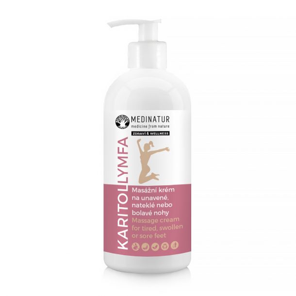 Medinatur Dr. Gaye Karitol Lymfa Krém na otoky, celulitidu a lymfatický systém 300 ml