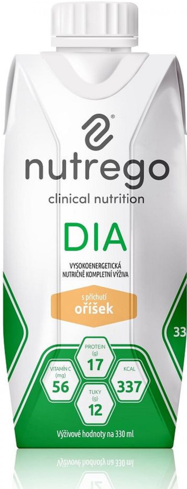 Nutrego DIA s příchutí vanilka por.sol.12 x 330 ml