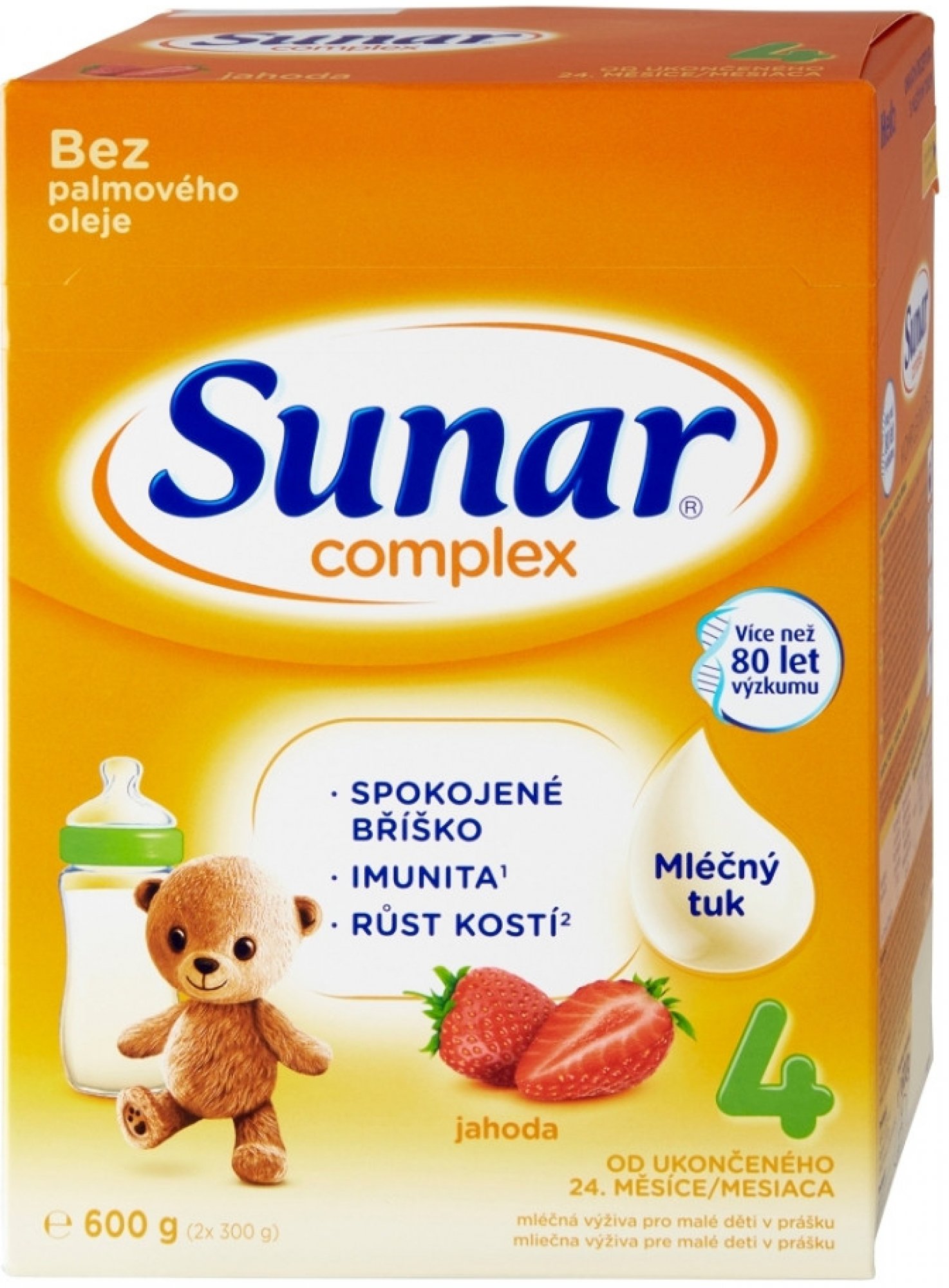 Sunar Complex 4 jahoda 600 g