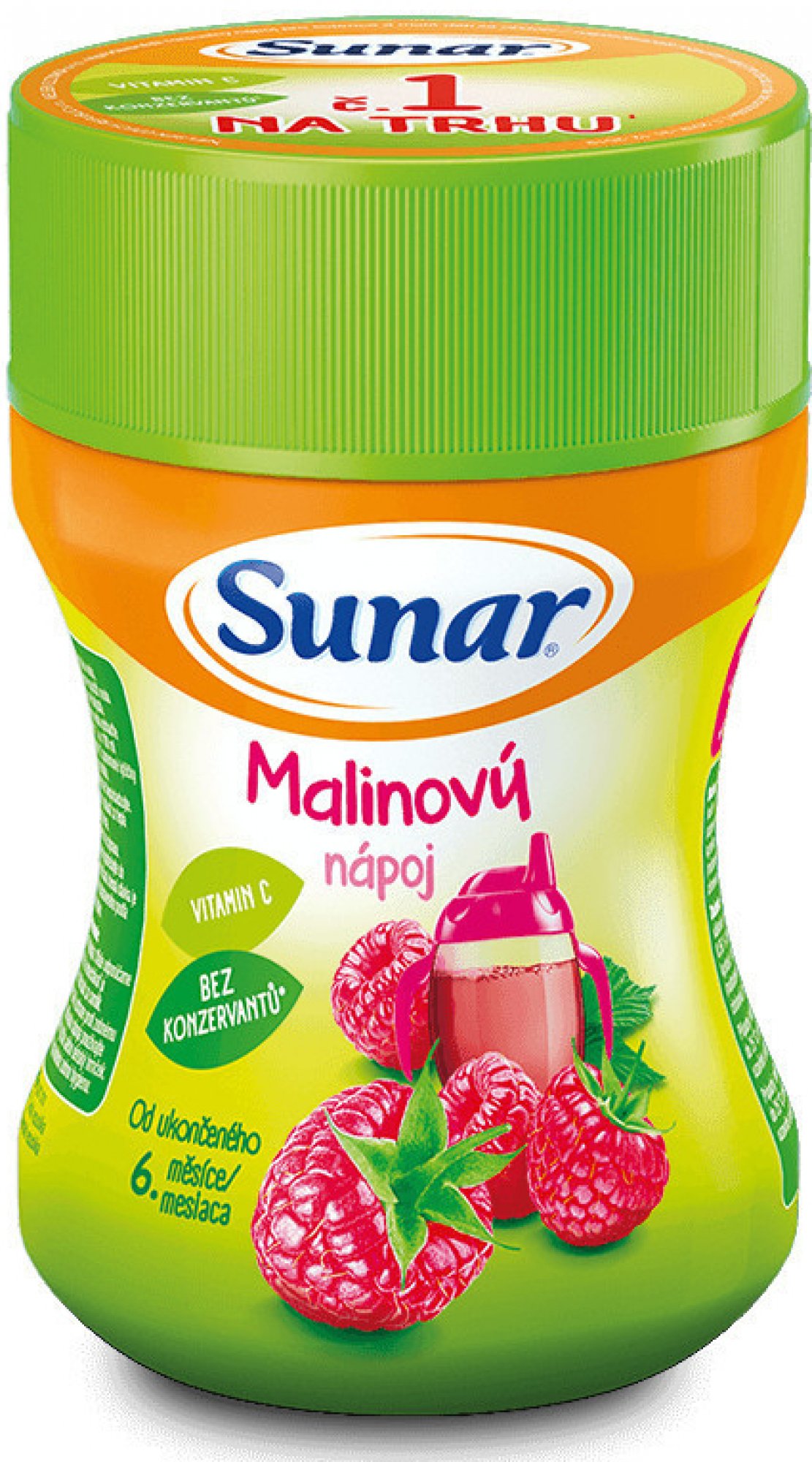 Sunárek instantní nápoj malina dóza 200 g