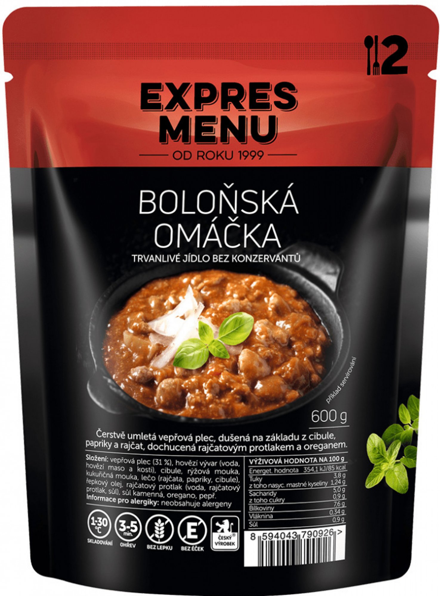 Expres Menu boloňská omáčka 600 g