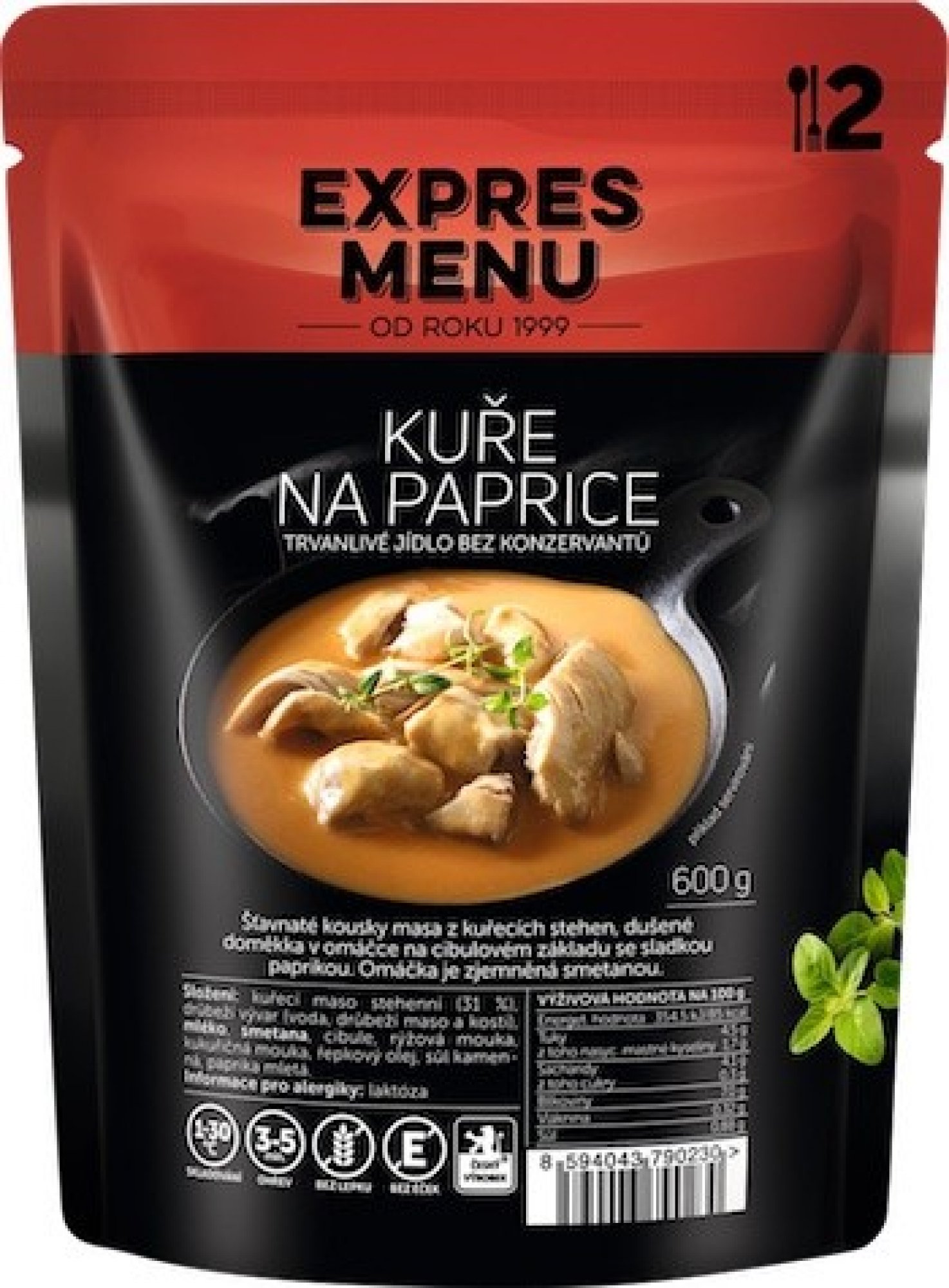Expres Menu Kuře na paprice 600 g