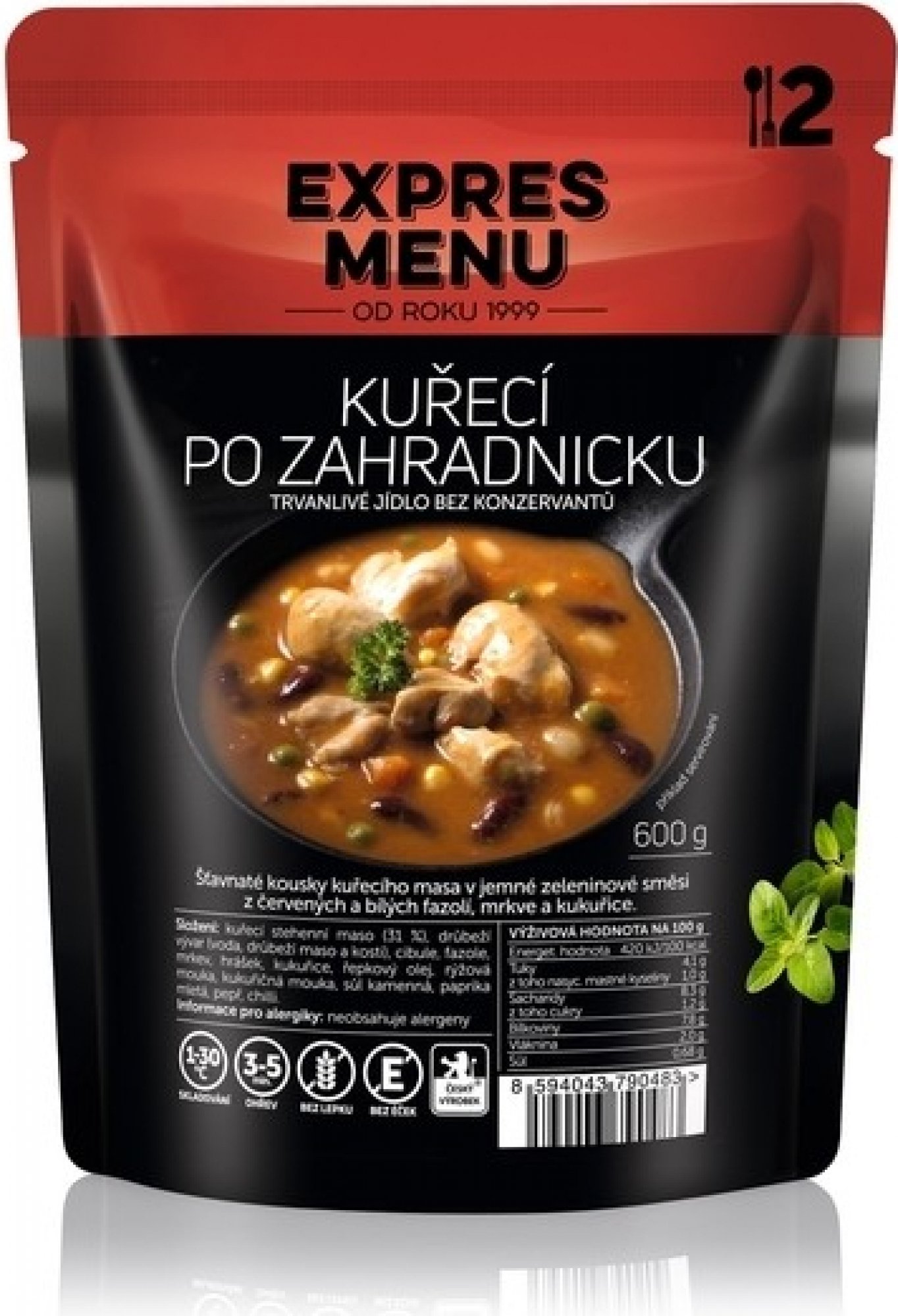 Expres Menu Kuřecí po zahradnicku 600 g
