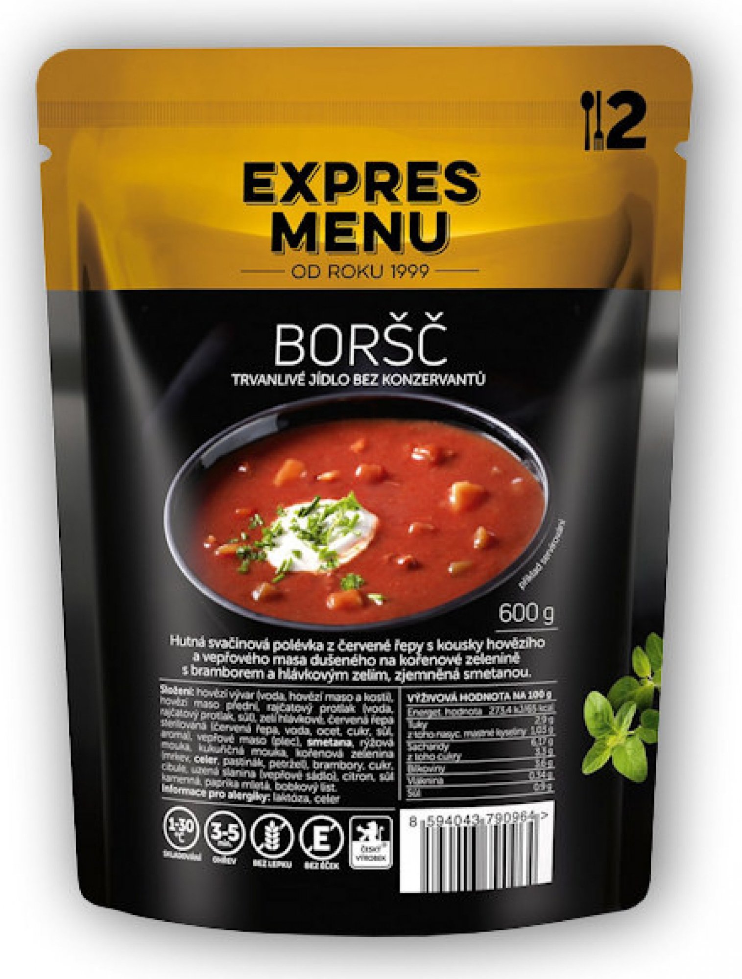 Expres Menu Boršč 600 g