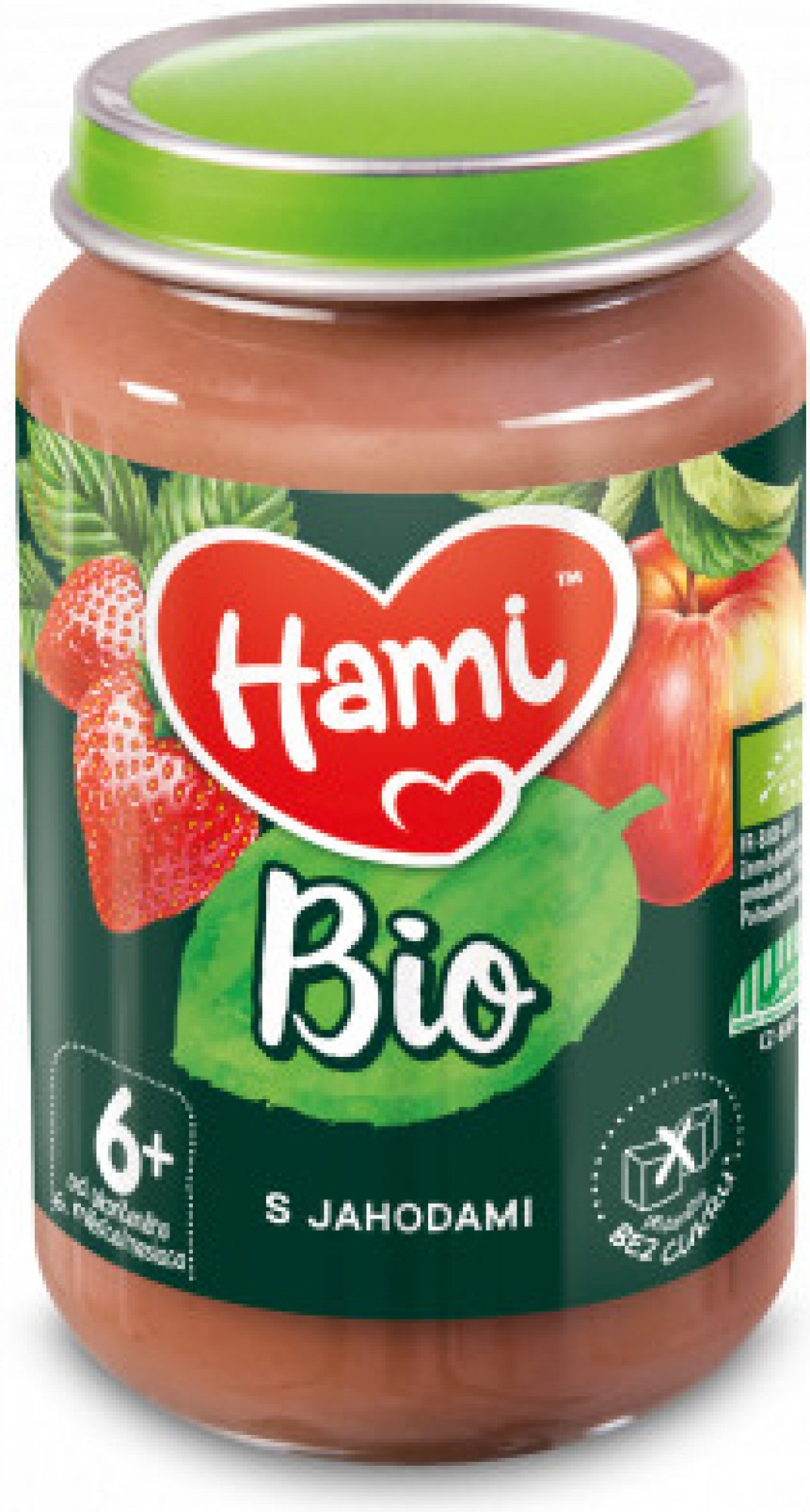 Hami BIO S jahodami 190g