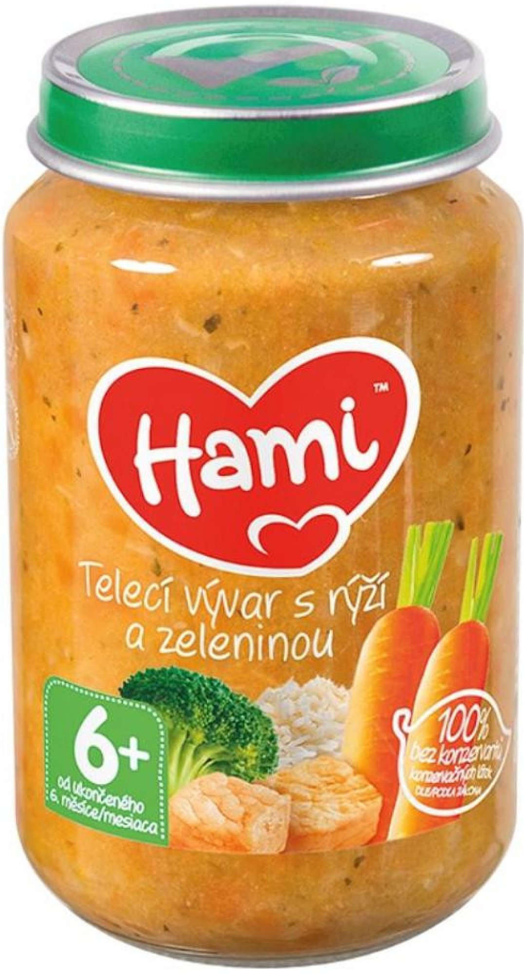 Hami MSZ PR. TEL.VYVAR/RYZE/ZELEN 6M 200 g